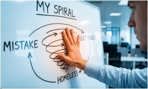The Anatomy of a Mental Spiral