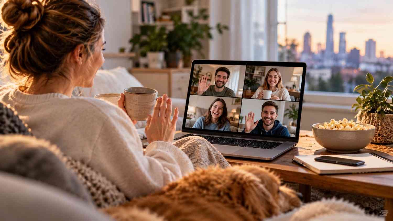 Use Low-Pressure Ways to Stay in Touch